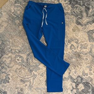 Figs Wonen’s Yola Skinny Scrub Pants ROYAL BLUE MEDIUM TALL